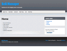 Tablet Screenshot of bnbmanager.com